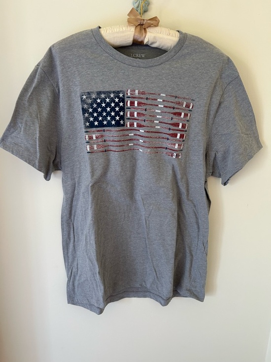 J. Crew Other - J. Crew Men’s Cotton “Americana” Graphic T-Shirt
Size: Large